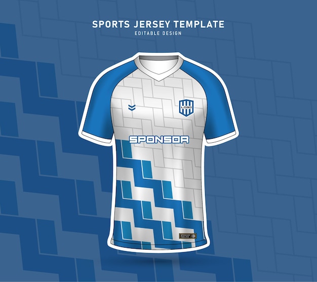 Diseño de plantillas para camisetas deportivas Diseño de camisetas de fútbol