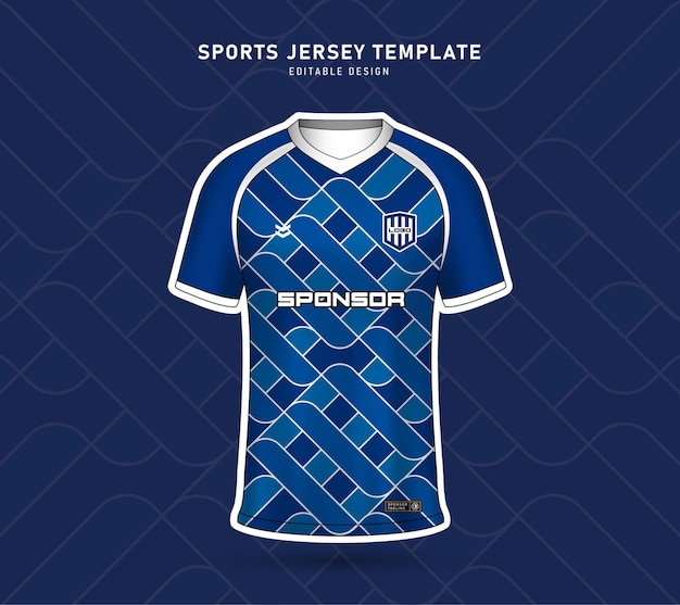 Diseño de plantillas para camisetas deportivas Diseño de camisetas de fútbol