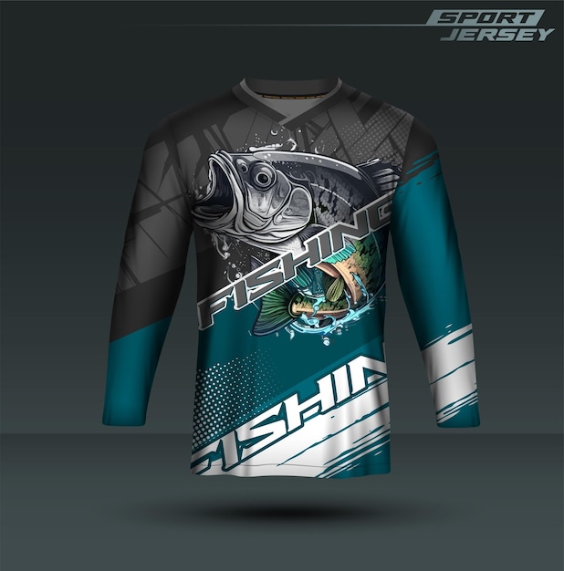 Diseño de plantillas para camisetas de pesca