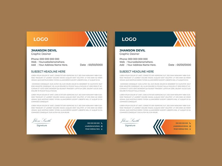 Diseño de plantillas creativas profesionales modernas para negocios y encabezados corporativos para su negocio