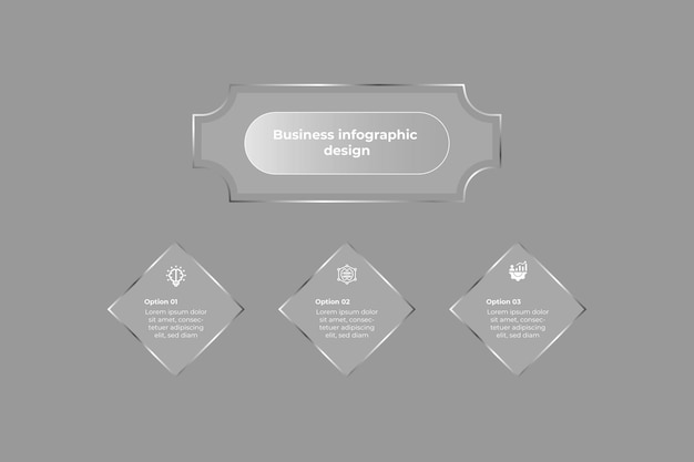 Diseño de plantillas de elementos infográficos de negocios de eps vectoriales brillantes