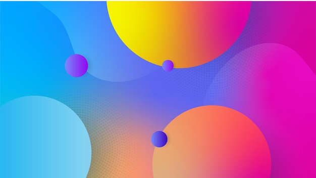 Diseño de plantillas de fondo abstractas coloridas y modernas Diseño gráfico abstract vectorial Patrón de pancarta Presentación de plantillas web de fondo