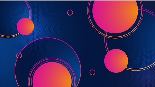 Diseño de plantillas de fondo abstractas coloridas y modernas Diseño gráfico abstract vectorial Patrón de pancarta Presentación de plantillas web de fondo