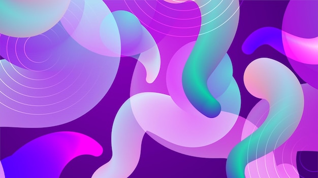 Diseño de plantillas de fondo abstractas coloridas y modernas Diseño gráfico abstract vectorial Patrón de pancarta Presentación de plantillas web de fondo