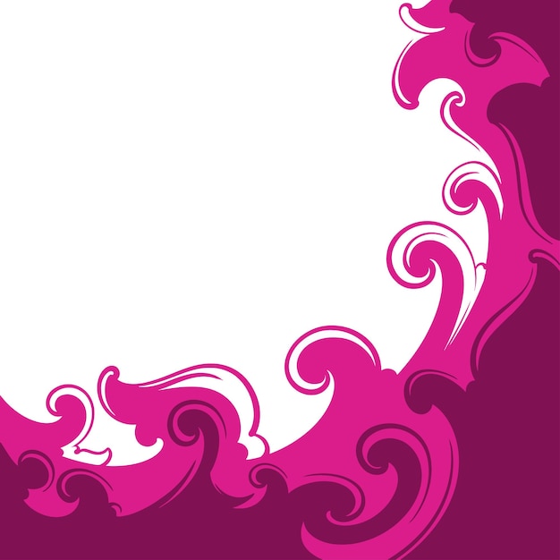 diseño de plantillas de fondo de medios sociales con motivos ornamentales antiguos
