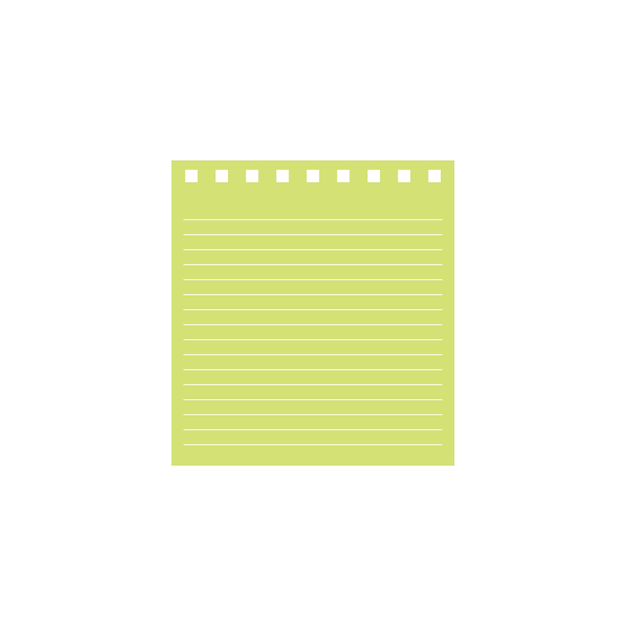 diseño de plantillas de ilustraciones vectoriales de iconos de notas pegajosas