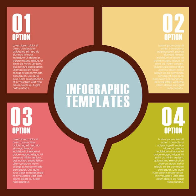 diseño de plantillas de infografía