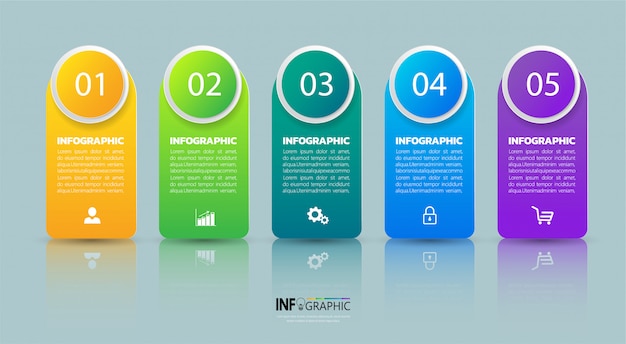 diseño de plantillas de infografía