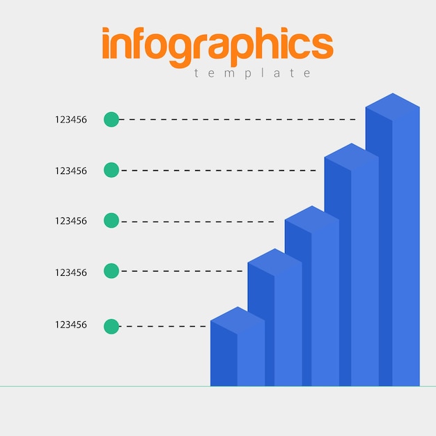 Vector diseño de plantillas infográficas