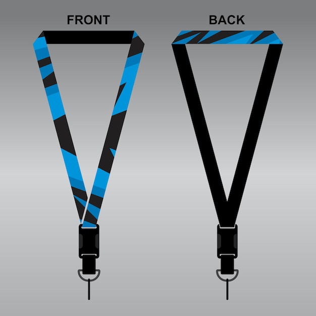 Diseño de plantillas de Lanyard para propósitos de la compañía y más