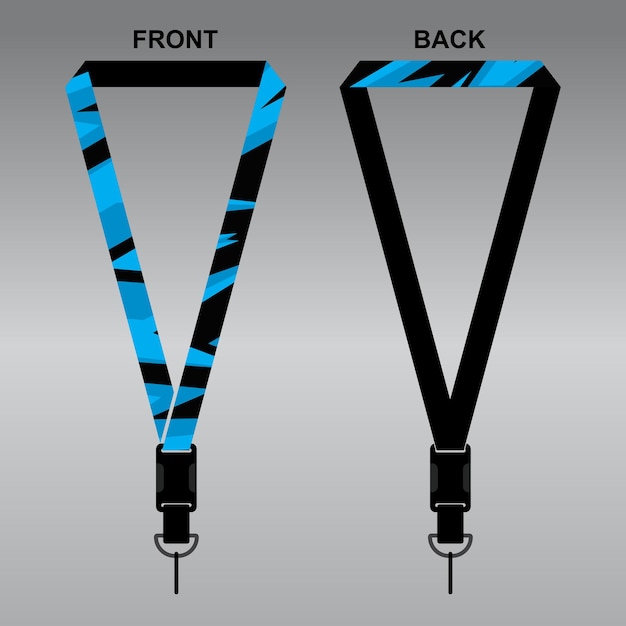 Diseño de plantillas de Lanyard para propósitos de la compañía y más