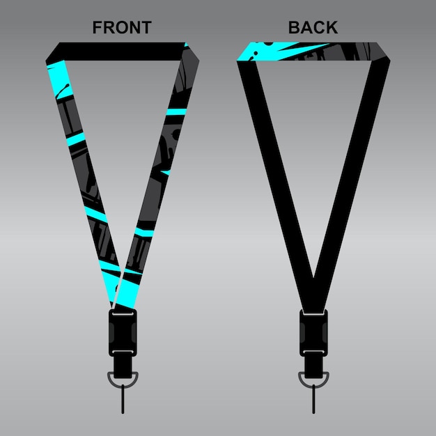 Diseño de plantillas de Lanyard para propósitos de la compañía y más