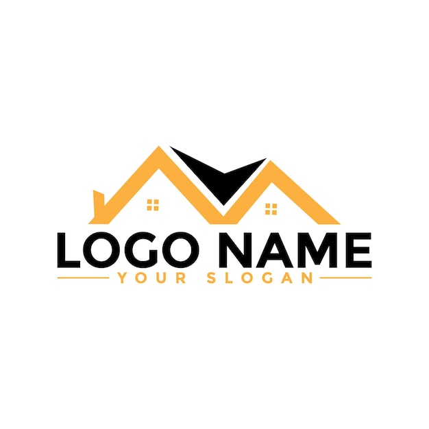 Diseño de plantillas de logotipo de bienes raíces
