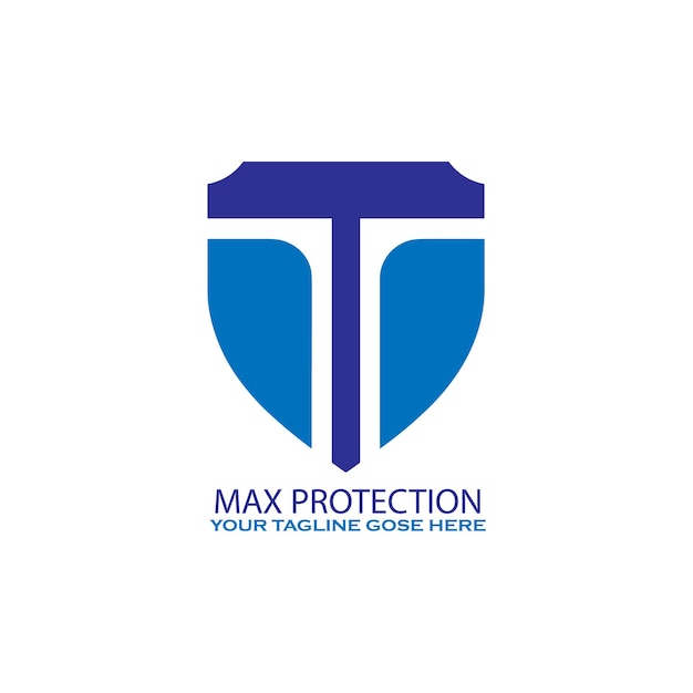 Diseño de plantillas de logotipo de protección máxima