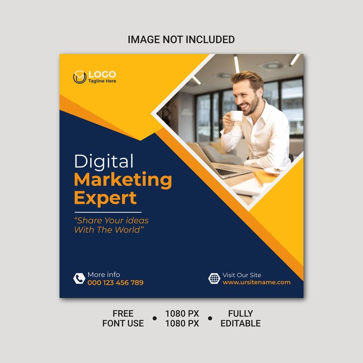 Diseño de plantillas de publicaciones o banners de marketing digital en las redes sociales