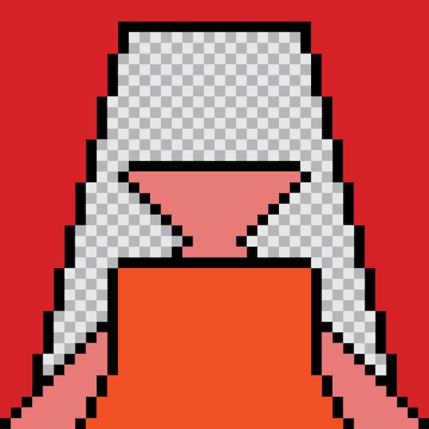 diseño de plantillas de publicaciones de pixel art en las redes sociales