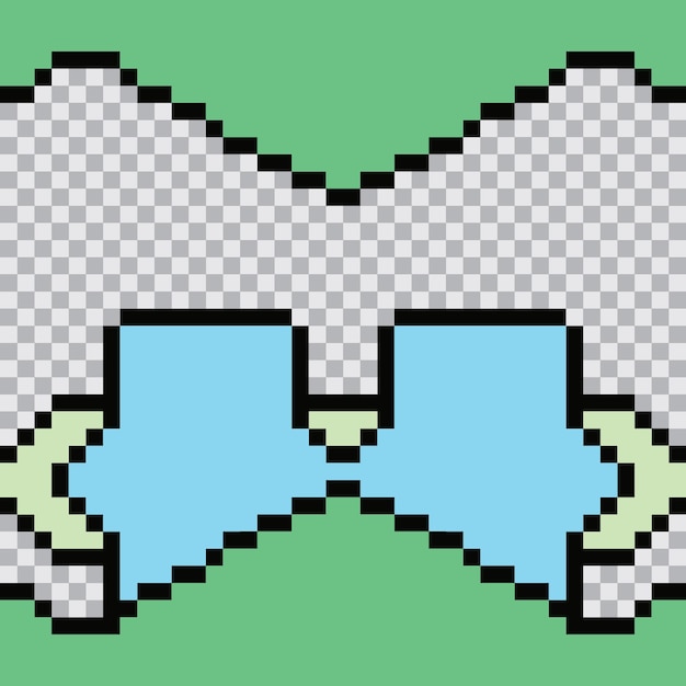 diseño de plantillas de publicaciones de pixel art en las redes sociales