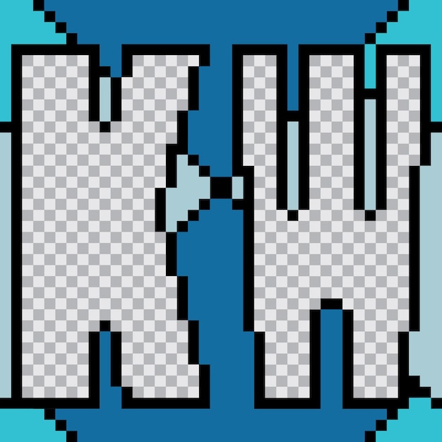 diseño de plantillas de publicaciones de pixel art en las redes sociales