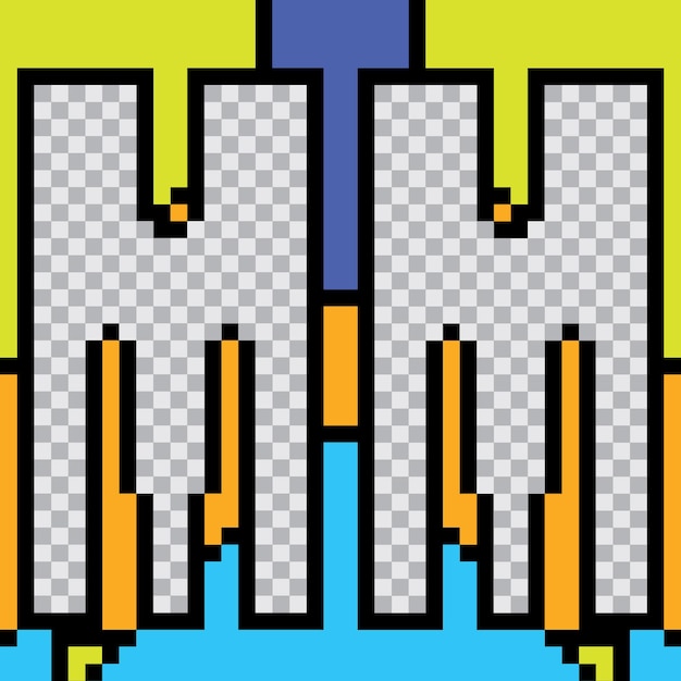diseño de plantillas de publicaciones de pixel art en las redes sociales