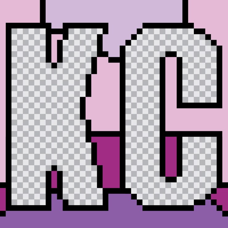 Vector diseño de plantillas de publicaciones de pixel art en las redes sociales