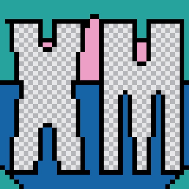 diseño de plantillas de publicaciones de pixel art en las redes sociales
