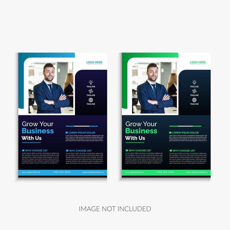 diseño de plantillas de seminarios web de negocios para marketing digital publicación corporativa en redes sociales