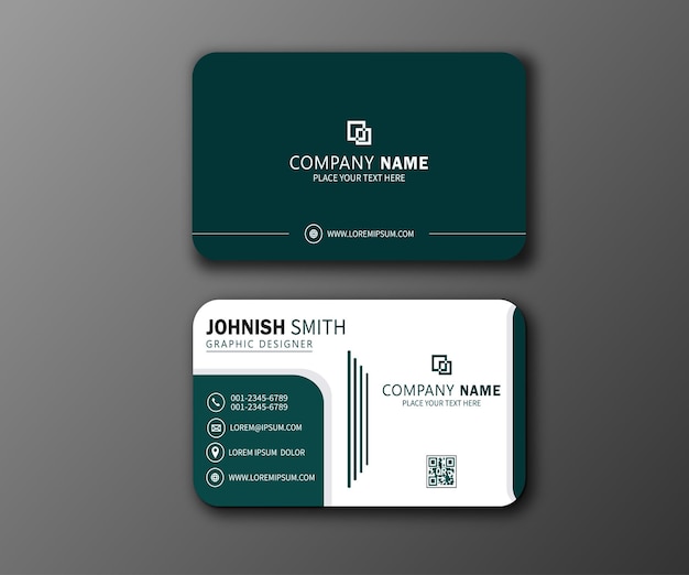 Diseño de plantillas de tarjetas de visita profesionales personalizables