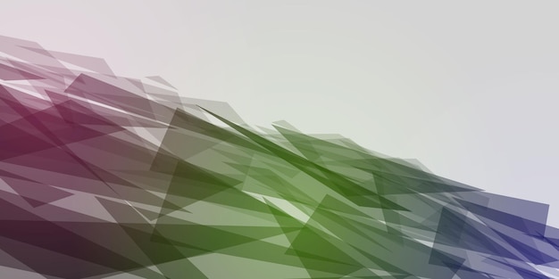 Diseño de plantillas triángulos abstractos modernos de colores