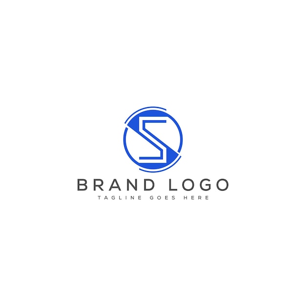 Diseño de plantillas vectoriales de diseño de letras del logotipo SS para la marca