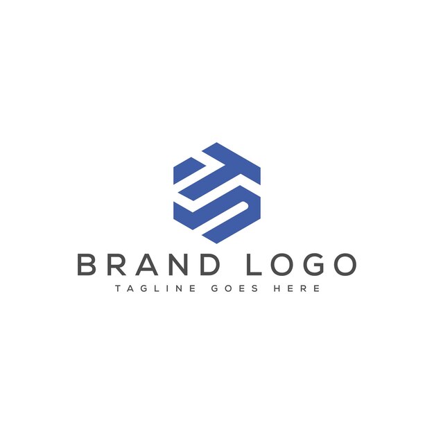 Diseño de plantillas vectoriales de diseño de letras del logotipo ST para la marca