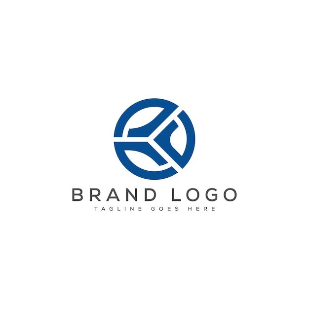 Diseño de plantillas vectoriales de diseño de logotipo K para la marca