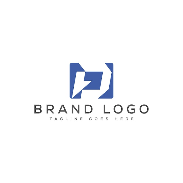 Diseño de plantillas vectoriales de diseño de logotipo de letra D para la marca