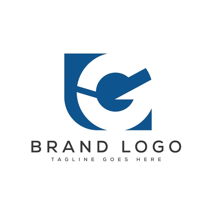 Vector diseño de plantillas vectoriales de diseño de logotipo de la letra g para la marca