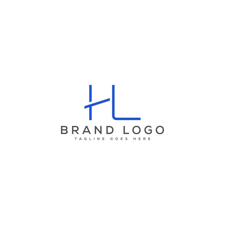 Vector diseño de plantillas vectoriales de diseño de logotipo de la letra lh para la marca