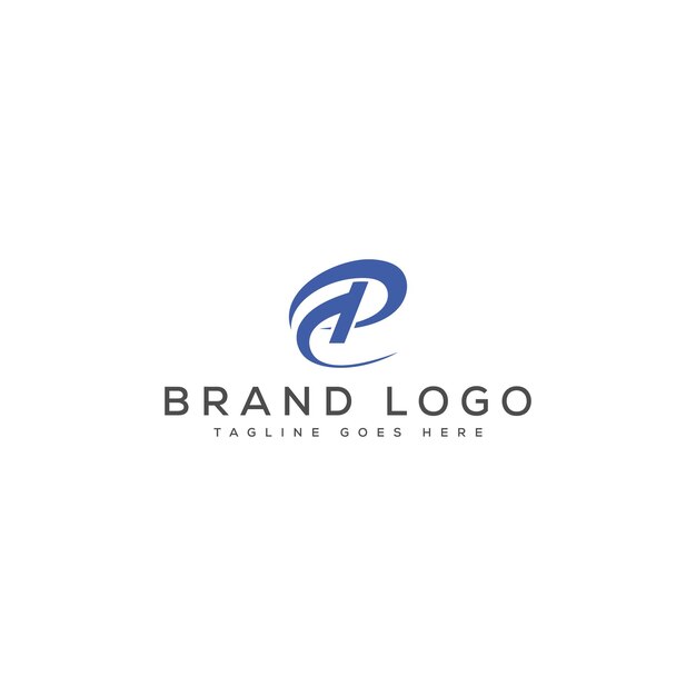 Diseño de plantillas vectoriales de diseño de logotipo de letra PD para la marca