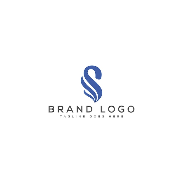 Diseño de plantillas vectoriales de diseño de logotipo de la letra S para la marca