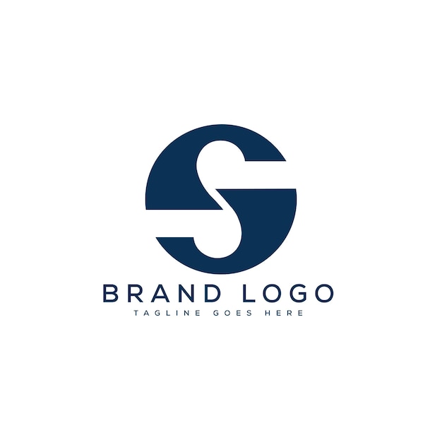 Diseño de plantillas vectoriales de diseño de logotipo de la letra S para la marca