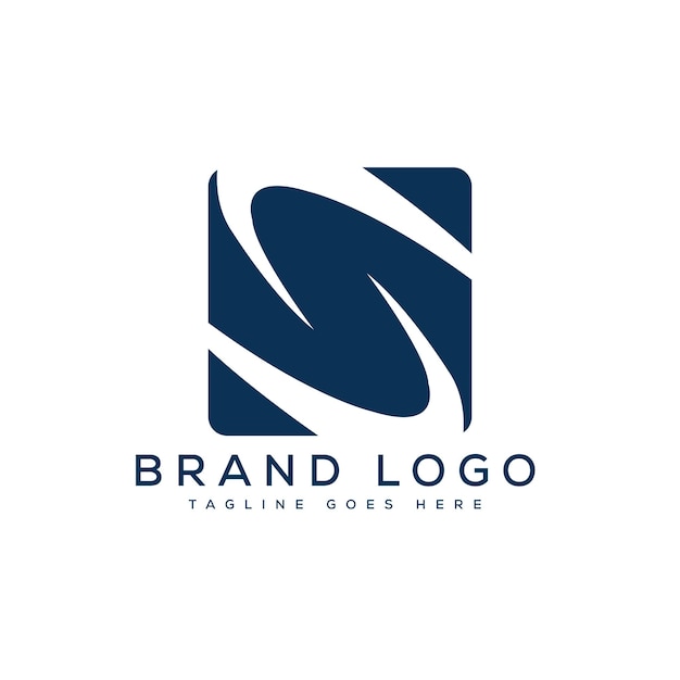 Diseño de plantillas vectoriales de diseño de logotipo de la letra S para la marca