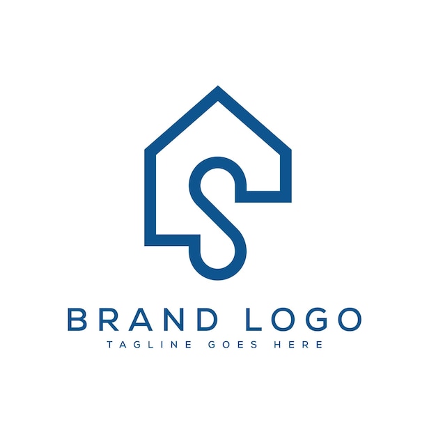 Diseño de plantillas vectoriales de diseño de logotipo de la letra S para la marca