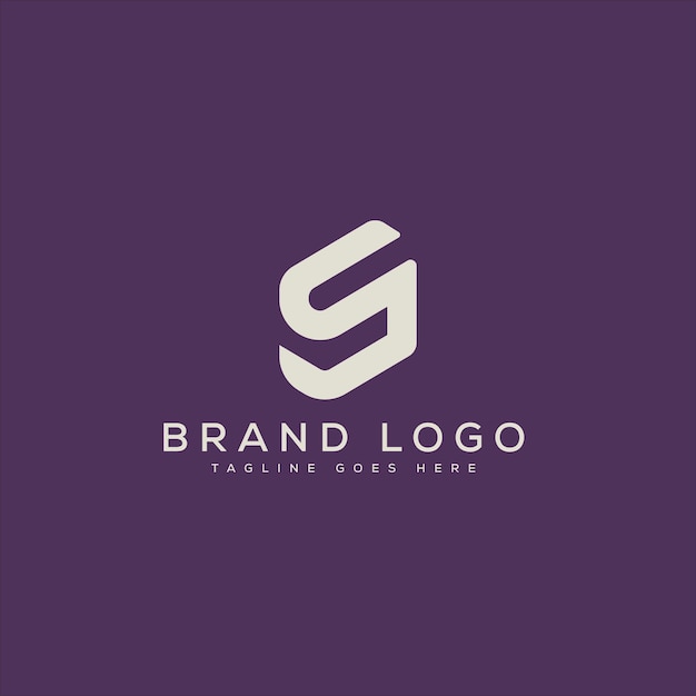 Diseño de plantillas vectoriales de diseño de logotipo de la letra S para la marca