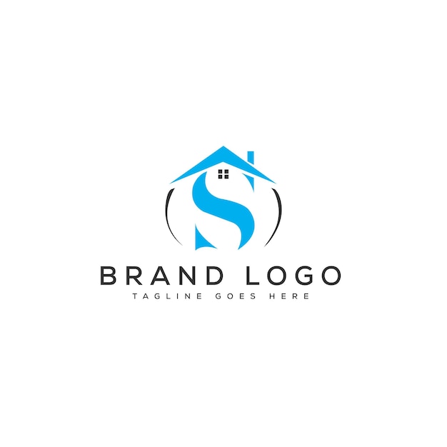 Diseño de plantillas vectoriales de diseño de logotipo de la letra S para la marca