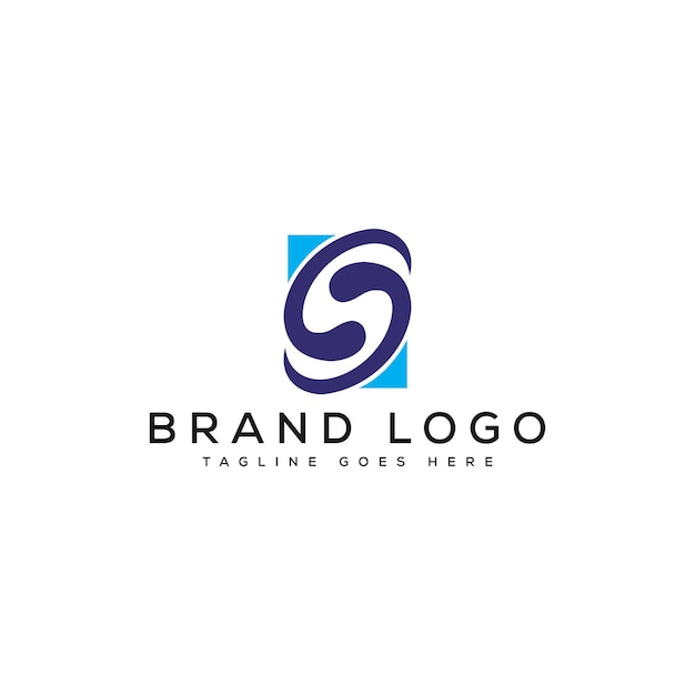 Diseño de plantillas vectoriales de diseño de logotipo de la letra S para la marca