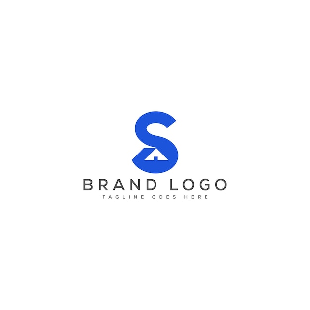 Diseño de plantillas vectoriales de diseño de logotipo de la letra S para la marca