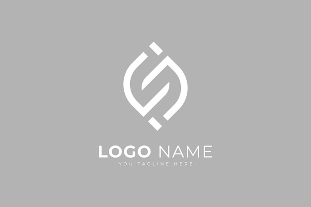Diseño de plantillas vectoriales de diseño de logotipo de la letra S para la marca