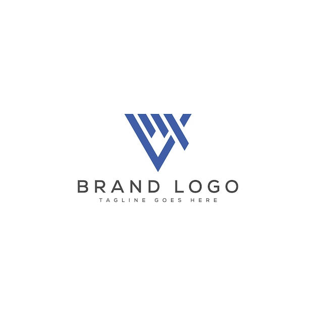 Diseño de plantillas vectoriales de diseño de logotipo de la letra V para la marca