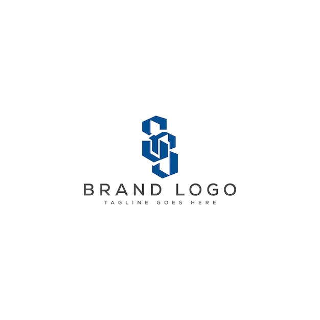 Diseño de plantillas vectoriales de diseño de logotipo SB para la marca