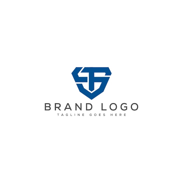 Diseño de plantillas vectoriales de diseño de logotipo TS para la marca
