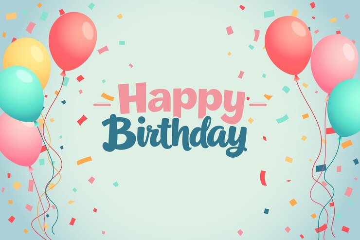 Diseño de plantillas vectoriales de felicitaciones de cumpleaños