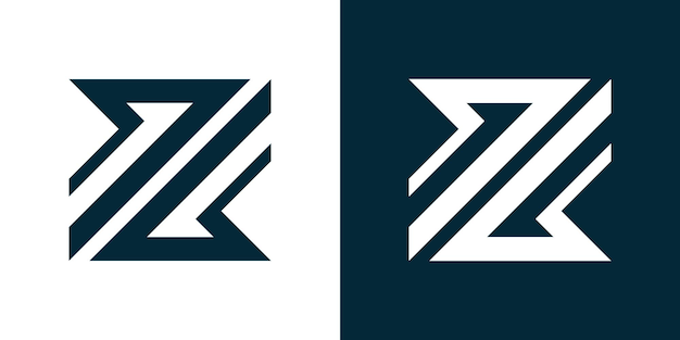 Diseño de plantillas vectoriales para la ilustración de las letras F y G del logotipo