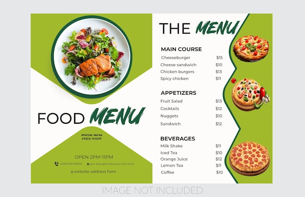 Diseño de plantillas verticales de restaurantes Menú conjunto formato vectorial editable